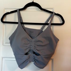 Athleta | Cinch Longline Bra A-C, Light Blue Color, Size M